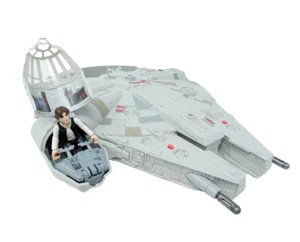 Hasbro Collection Star Wars Ship Millenium Falcon Smugglers Run Electronic As Is - Picture 1 of 14