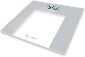 Terraillon Digital Bathroom Glass Scale Large LCD Screen 150kg Ultra-Thin New - Picture 1 of 6