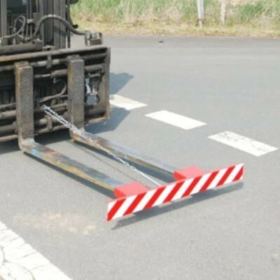 Gabelzinkenschutz Stapler / Frontlader Rammschutz Gabelzinkenschild Gabelstapler - Bild 1 von 4