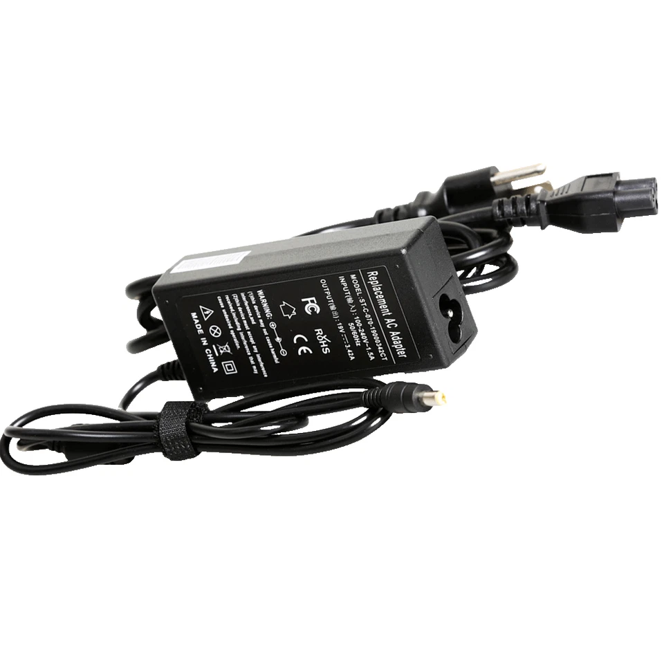 For Acer Aspire 5552 5552-3691 5552-7819 PEW76 AC Adapter Charger Power Cable - Image 1 of 1