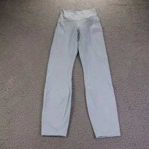 Lululemon Alighn High Rise Pant Leggings Womens 0 Sky Blue Athleisure Casual Gym - Picture 1 of 11