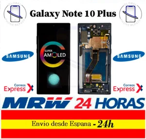 Pantalla Samsung Galaxy Note 10 Plus Calidad AMOLED con Huella Negro N975 24H - Imagen 1 de 1