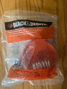 Black & Decker Lawn Trimmer Spool, Cap & Spring - 4 replacement assemblies. .065 - Picture 1 of 10