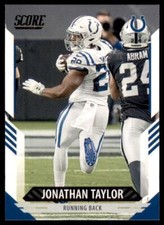 2021 Score Base #165 Jonathan Taylor - Indianapolis Colts