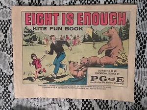 Eight is Enough KITE FUN BOOK 1979 PG&E PACIFIC GAS ELECTRIC 1979 - Picture 1 of 10