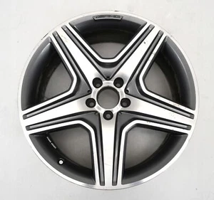 1x Original Alu Felge MERCEDES ML GL GLE GLS W166 AMG 5x112 Rim Wheel A166401220 - Foto 1 di 7