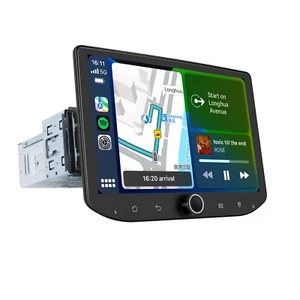Android13 JOYING Universal 8 Inch Single Din Head Unit With Volume Knob HDMI Out - Picture 1 of 17