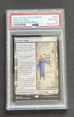 PSA 10 Gem Mint MTG Urza's Saga Modern Horizons 2 259 M - Image 1 of 4