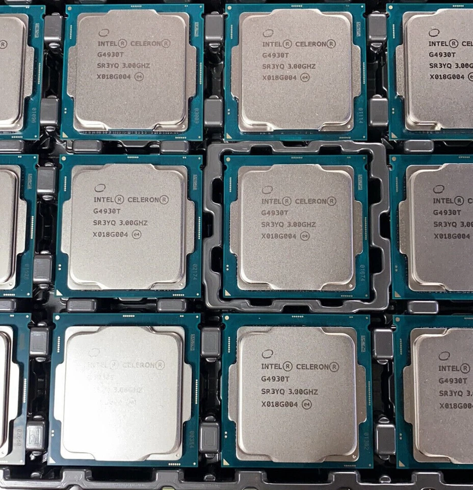 Intel Celeron G4930T 3 GHz SR3YQ Dual Core 2MB 35W FCLGA1151 CPU Processor - Image 1 of 2