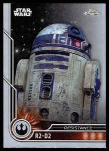 2023 Topps Chrome Star Wars R2-D2 REFRACTOR #65 - Picture 1 of 2