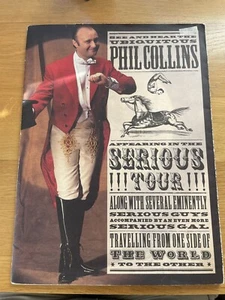 Phil Collins Serious Tour Programme 1990 - Imagen 1 de 1
