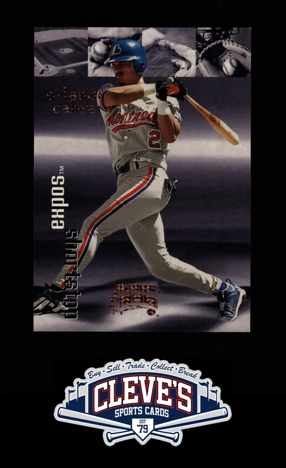1999 FLEER SKYBOX THUNDER ORLANDO CABRERA 25/25 SUPER RAVE SSP RARE INSERT EXPOS - Image 1 of 2
