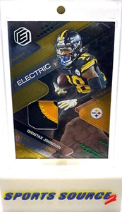 Diontae Johnson 2022 Panini Elements Electric Patch /10 Steelers ELE-6 - Picture 1 of 2