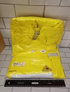 Chaqueta de lluvia resistente al fuego Bulwark JXN6YE para hombre FR de alta visibilidad 5XL envío GRATIS - Imagen 1 de 6