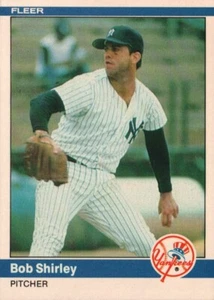 1984 Fleer Baseball #141 - Bob Shirley - New York Yankees 84-679 - Picture 1 of 2
