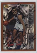 1996-97 Topps Finest Common - Bronze Refractor Brian Evans #28 Rookie RC