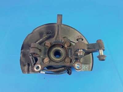 08-15 MITSUBISHI LANCER MR GSR EVO X FRONT LEFT DRIVER SPINDLE KNUCKLE HUB OEM - Image 1 of 4