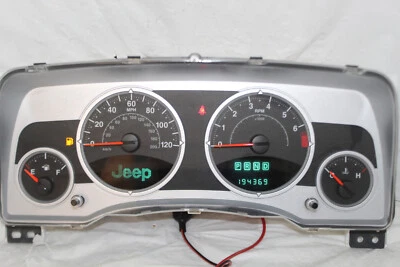 Speedometer Instrument Cluster 08 Compass Patriot Dash Panel Gauge 194,369 Miles - Image 1 of 4