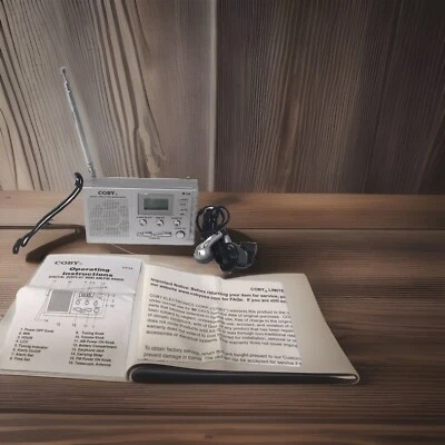 New Coby Cx53 Digital Mini Am/Fm Radio And Alarm Clock - Image 1 of 3