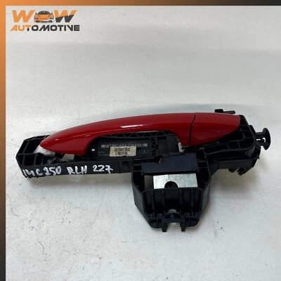 08-14 MERCEDES-BENZ C250 C350 MANIJA PUERTA EXTERIOR TRASERA IZQUIERDA ROJO OEM Foto 1 de 4