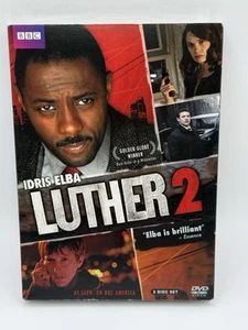 Luther 2 (DVD, 2011, 2-Disc Set) BBC Idris Elba NEW SEALED w/ Slipcover - Imagen 1 de 6