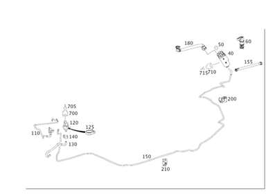 Válvula de purga original Mercedes-Benz 212-470-27-93 Foto 1 de 2