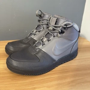 Nike Path Winter High Top Boot Shoes - Men's Size US 8 gray - BQ4223-002 - Picture 1 of 6