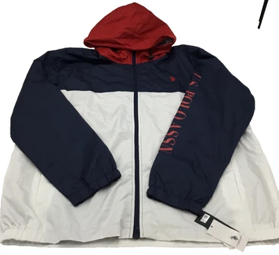 EE. UU. POLO ASSN. ROMPEVIENTOS MANGA LARGA COLORBLOCK, MULTI, XL Foto 1 de 2