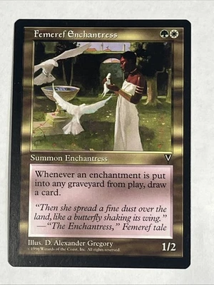 MTG - Femeref Enchantress (Visions) - Near Mint Never Played - Image 1 of 2