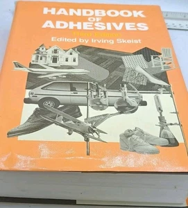 HANDBOOK OF ADHESIVES Vintage Retro Textbook Irving Skeist Reinhold HBDJ - Picture 1 of 11