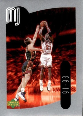 1998 UPPER DECK MICHAEL JORDAN STICKERS MICHAEL JORDAN 34 STICKER CHICAGO BULLS - Image 1 of 2