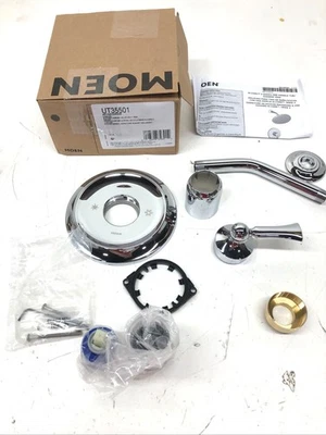 Ajuste de válvula balanceada a presión Moen Wynford solo con mango cromado UT35501 Foto 1 de 3