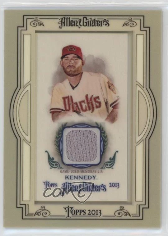 2013 Topps Allen & Ginter's Framed Mini Relics Ian Kennedy #AGR-IK - Image 1 of 2