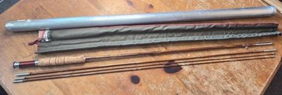 Caña de bambú South Bend 346 9' con bolsa y tubo #P Foto 1 de 4