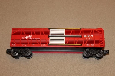 1958  LIONEL  #6556  M.K.T.  Katy Live Stock car. Used, Exc cond.  No orig box. - Image 1 of 4