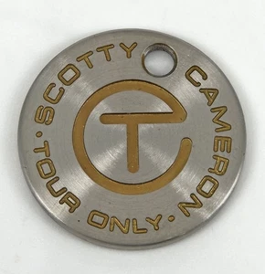 Scotty Cameron 2006 Circle T Tour Only Coin Ball Marker Key Ring - Picture 1 of 2
