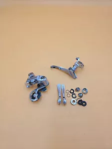 Schaltwerk Set Umwerfer Shimano 600 EX RD 6207 Schelle front rear derailleur + s - Bild 1 von 9