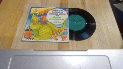 RONNIE HILTON SATURDAY MORNING CINEMA SHOW DANNY THE DRAGON 1st UK PS 7" 45 1972 - Image 1 of 2