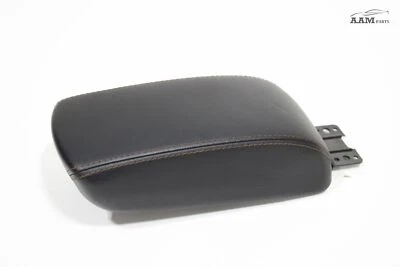 Jeep Compass 2017-2021 consola central delantera reposabrazos tapa cuero negro OEM Foto 1 de 4