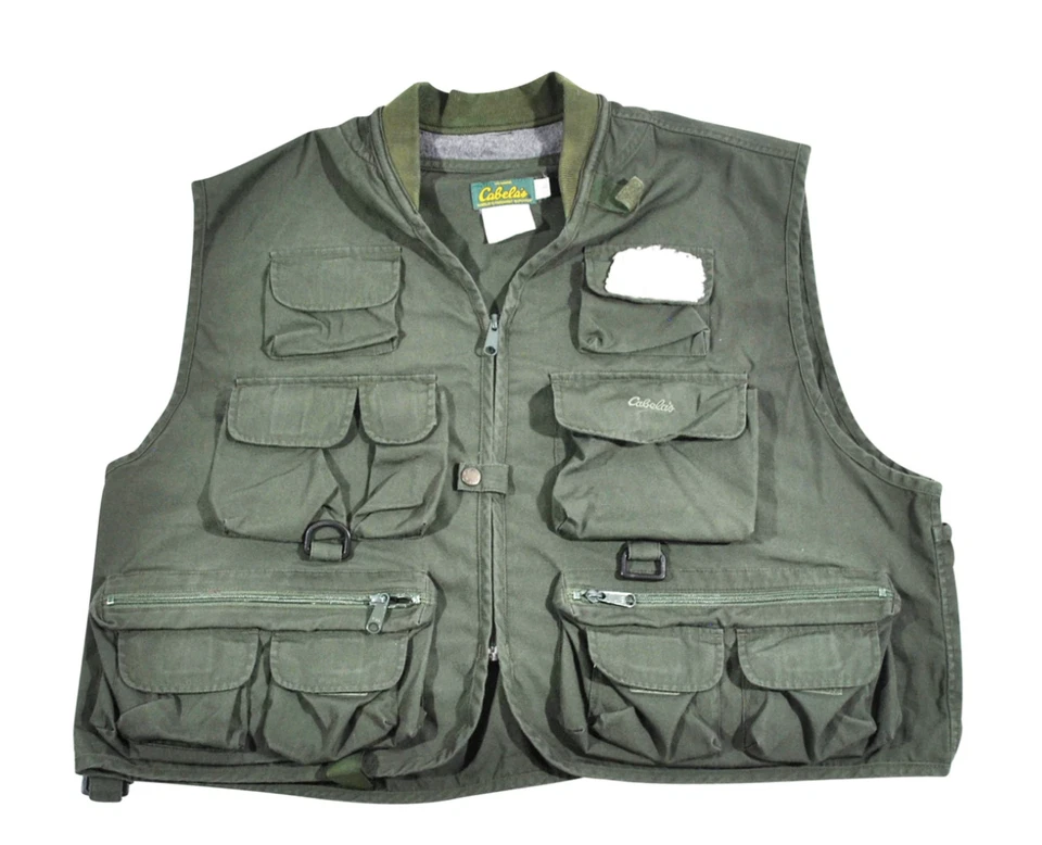 Vintage Cabelas Vest Size Large - Image 1 of 4