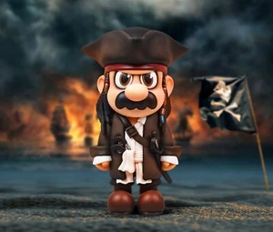 【In-Stock】 Fools Paradise Captain J Jack Sparrow Pirates of the Caribbean Vinyl - Picture 1 of 9