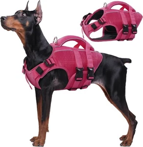 Dog Life Jacket High Flotation, Reflective Large  2XL - Picture 1 of 10