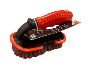 Large Upholstery Car Cleaning Brush Stiff Bristles Car Upholstery Cleaner Brush - Picture 1 of 1