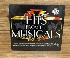 Hits From The Musicals Broadway CD Set ZYX Phantom Miserables Evita Jesus NEW - Picture 1 of 3