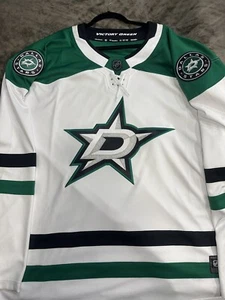 Men's Fanatics White Dallas Stars Breakaway Away Jersey Mens 4XL - Picture 1 of 10
