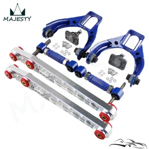 Lower Control Arm LCA+Front Upper+ Rear Camber Kit For 96-00 Honda Civic EK SL - Picture 1 of 9