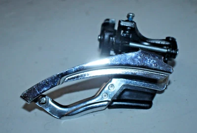 SR Suntour Triple Front Derailleur Silver 32.8mm 44/32/22T BottomPull US Ship - Image 1 of 4