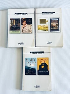 Large Print Fiction 3 Books 6 Novels Reader's Digest - Imagen 1 de 5