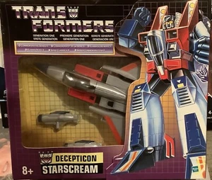 TRANSFORMERS GENERATION ONE COMMEMORATIVE Series 2 DECEPTICON STARSCREAM - Picture 1 of 2