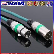 ❤ 5.9ft DMX Stage DJ Cable XLR 3Pin Male to Female Connector Wire (Green)
